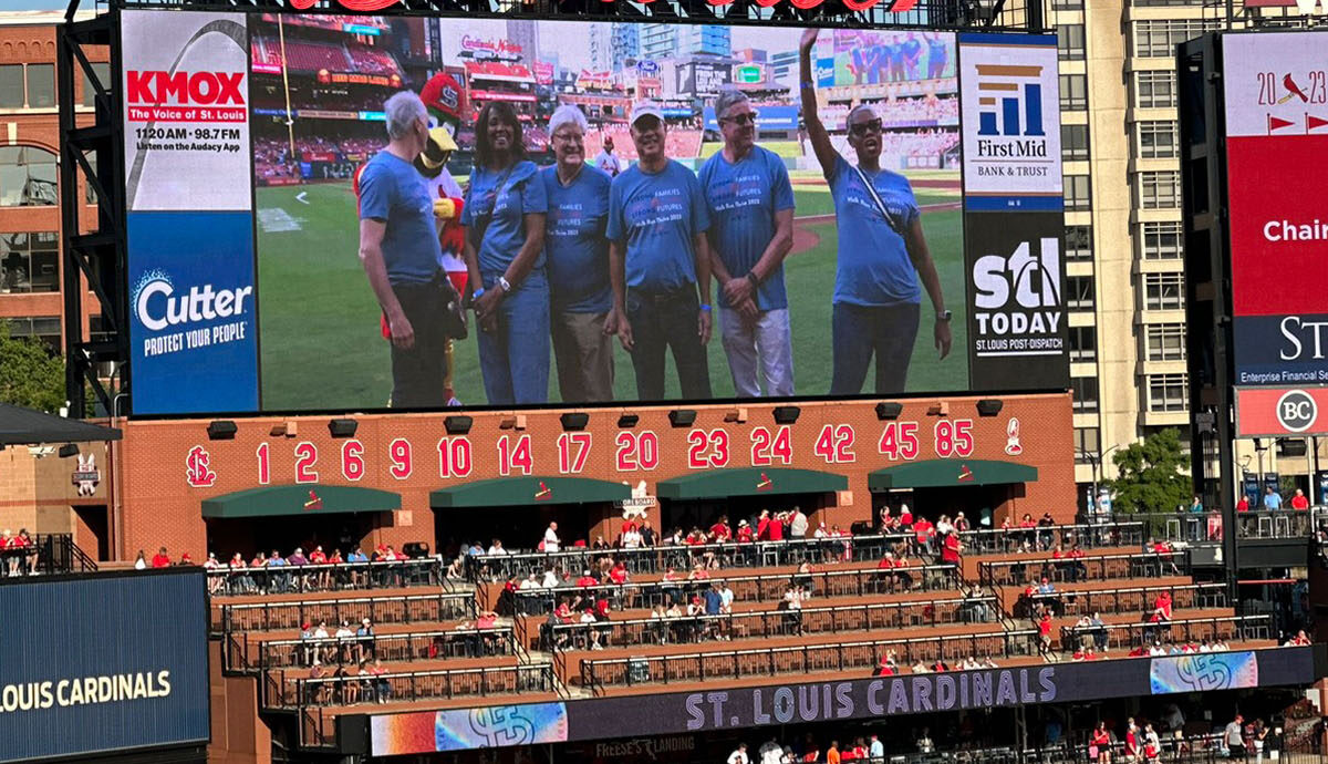 National CASA/GAL recognized by the St. Louis Cardinals